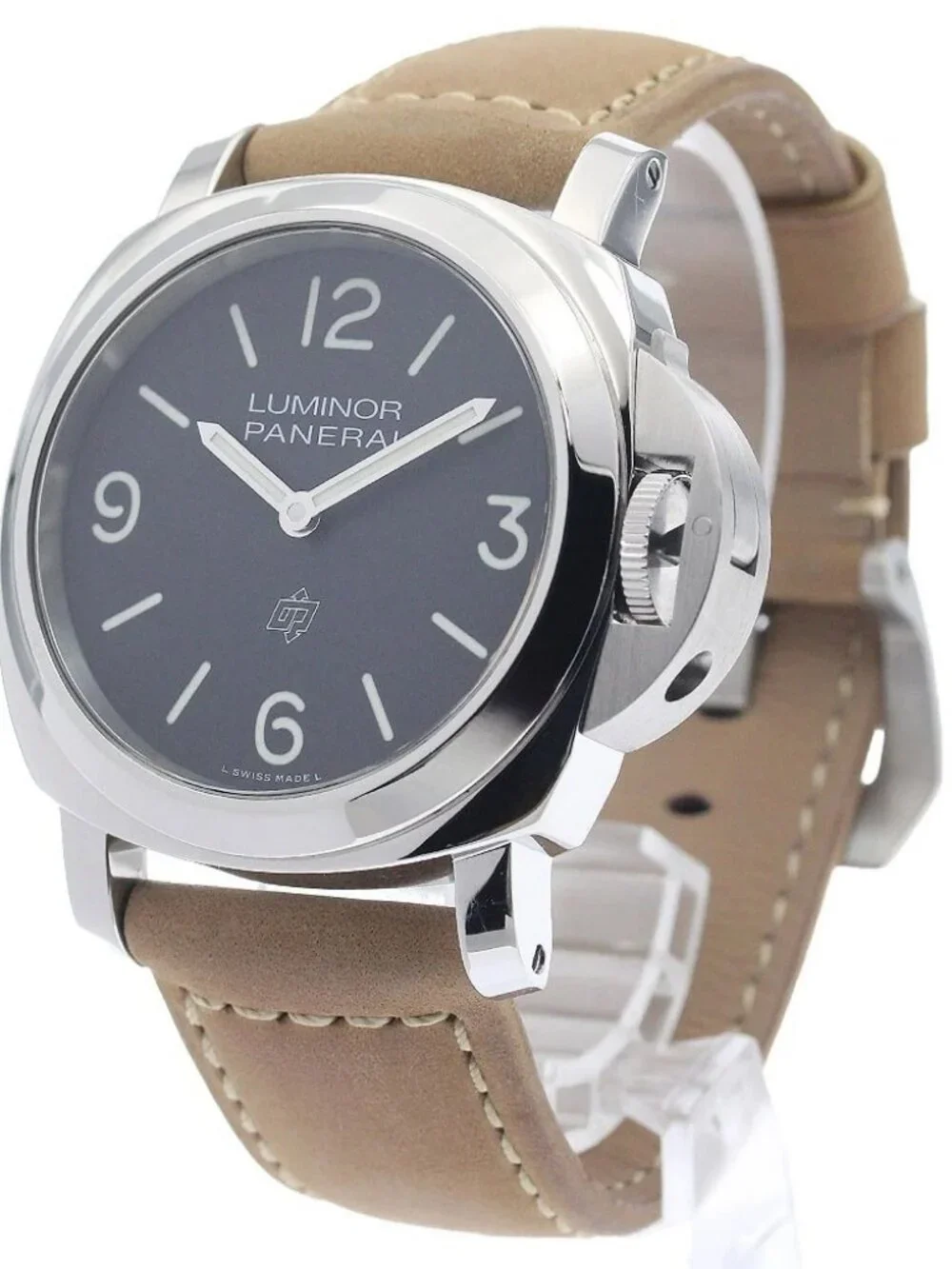 PANERAI Luminor Base Logo 44mm PAM01086 black Dial Hand Winding Men's_958878